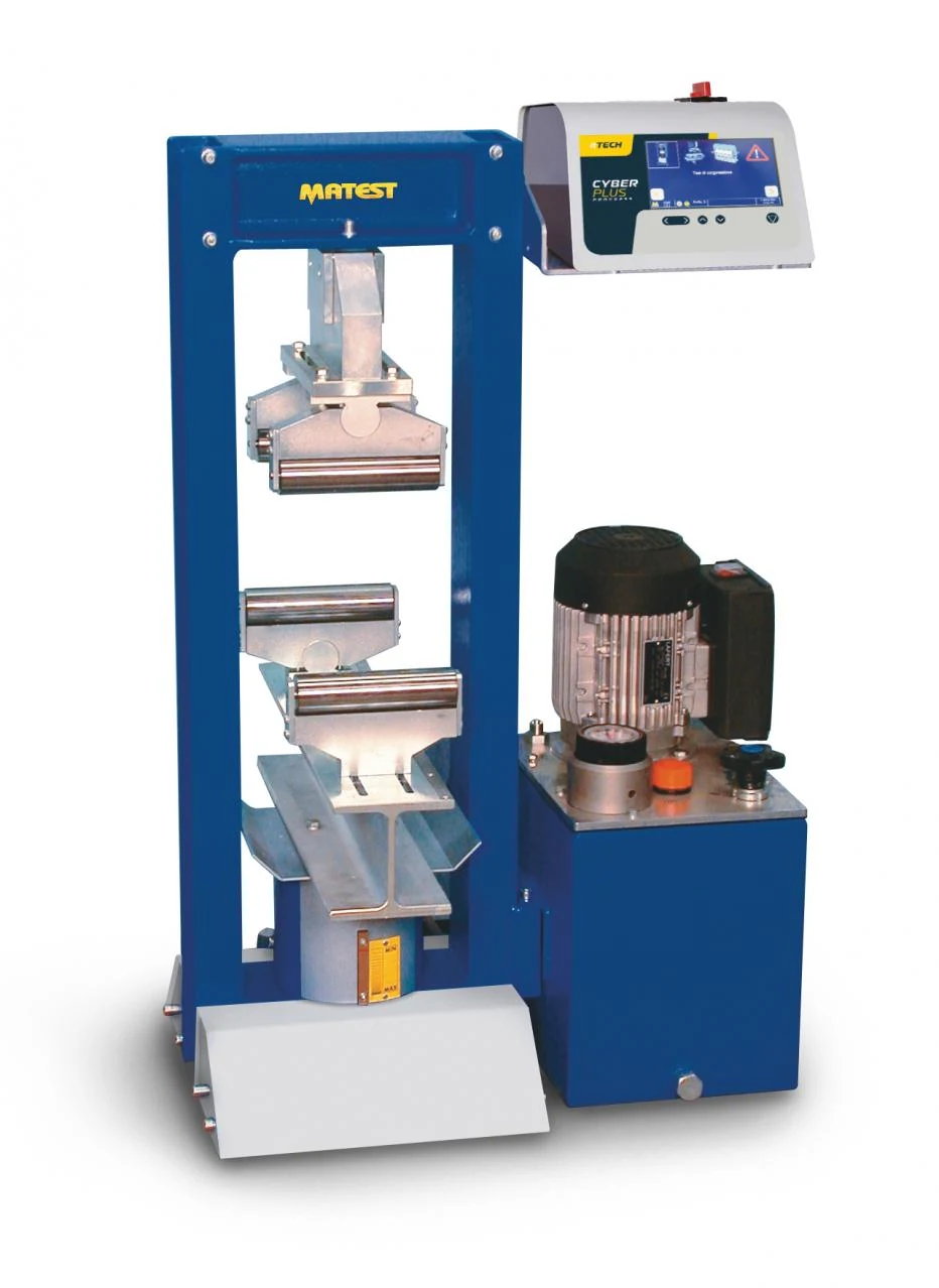 150 kN concrete bending machine semi-automatic, Cyber-Plus progress