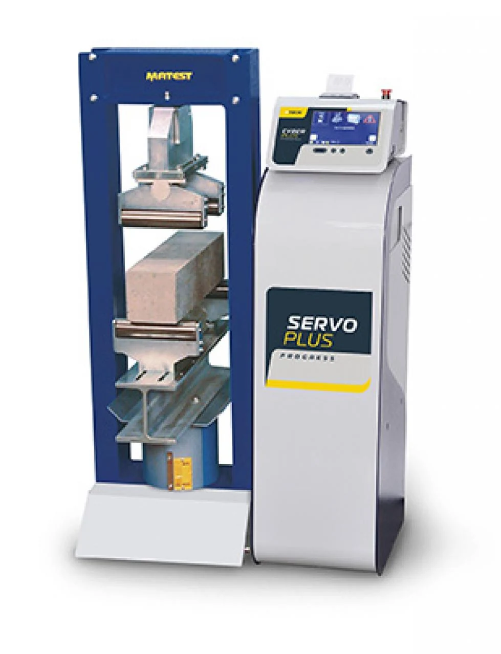 Concrete bending machine 150 kN automatic, Servo-Plus progress