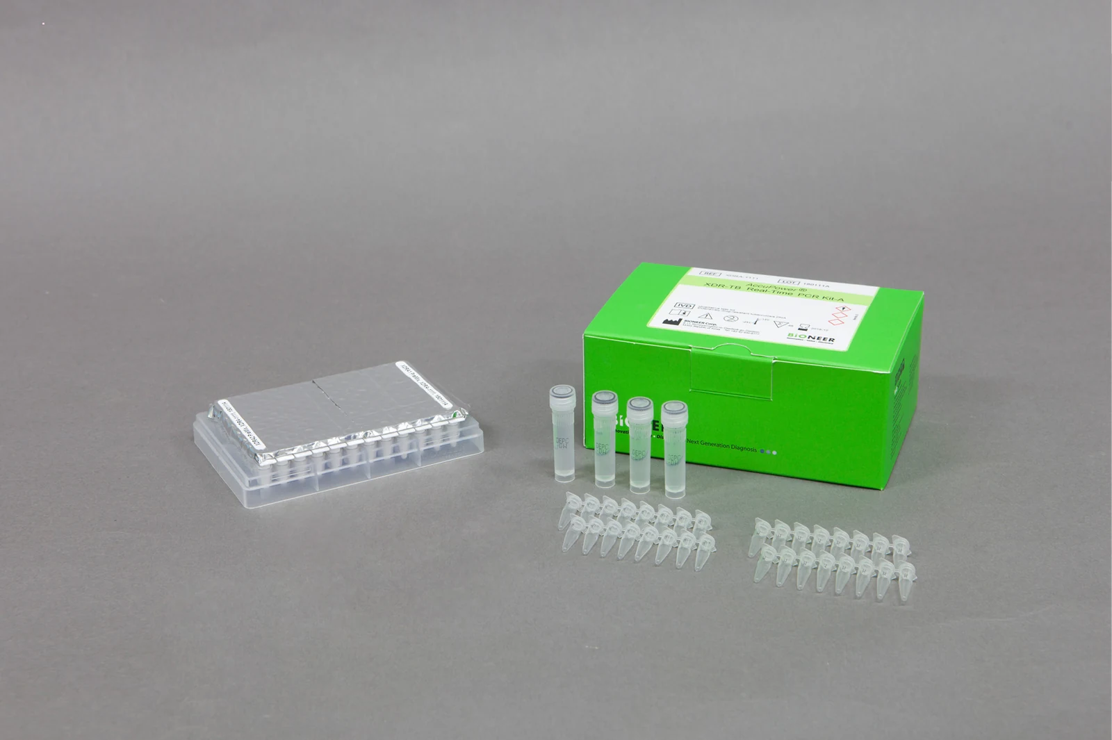 Набор для ПЦР в реальном времени AccuPower® XDR-TB, версия A.