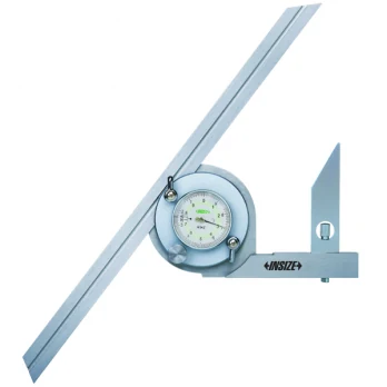 Универсальный угломер с отсчетом по круговой шкале 0-360° (5′)