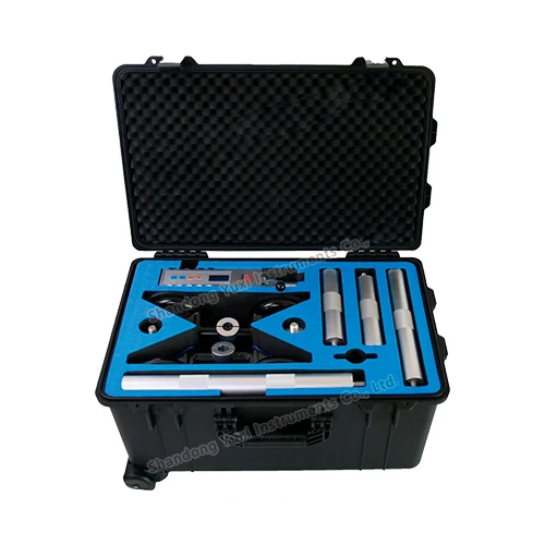 Instrument for measuring deformation of the elevator door under load DDT-1.