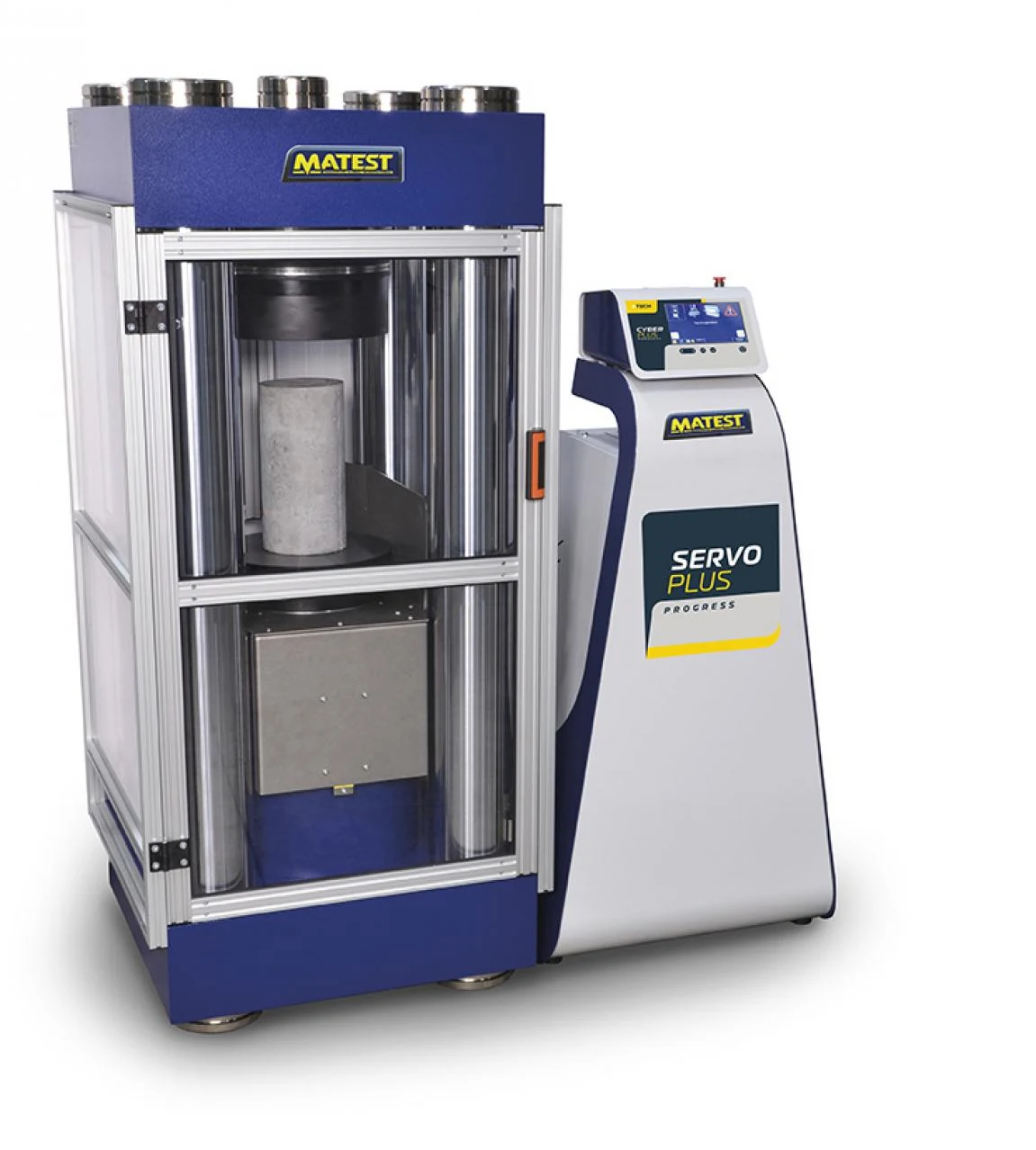 Машина для сжатия бетона 3000 кН, 2 датчика