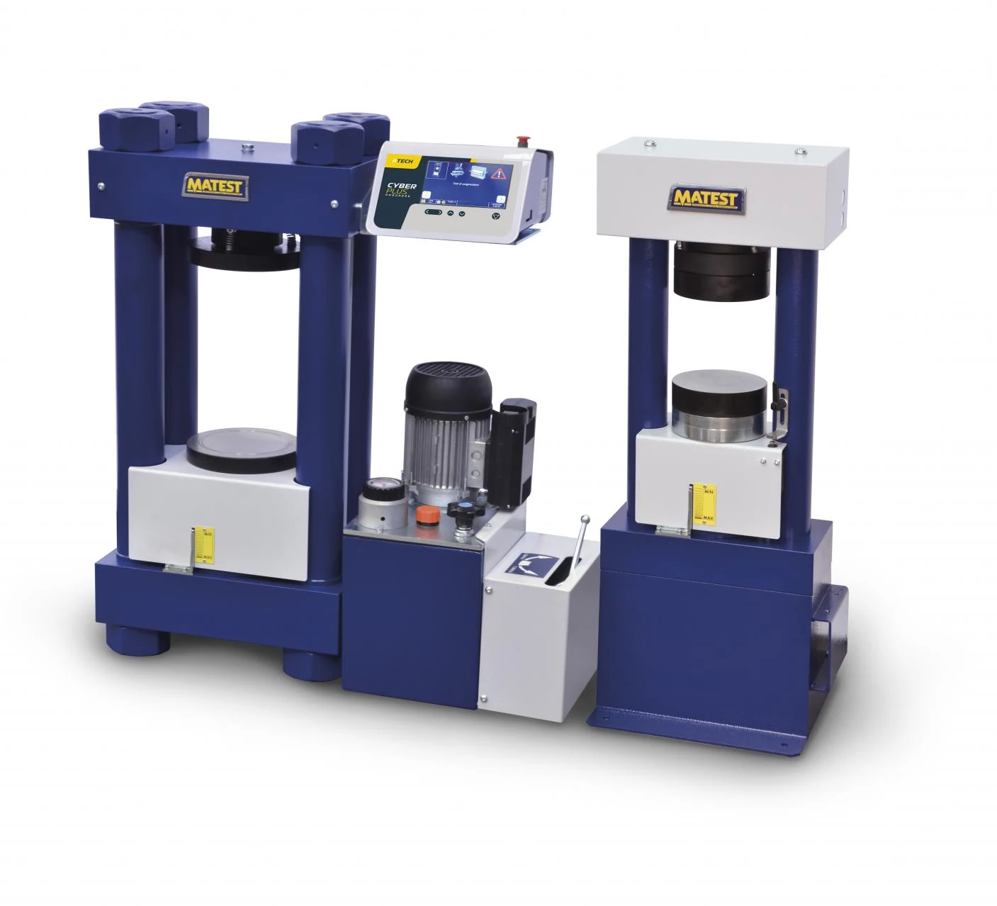 Second additional compression/bending frame on solution samples