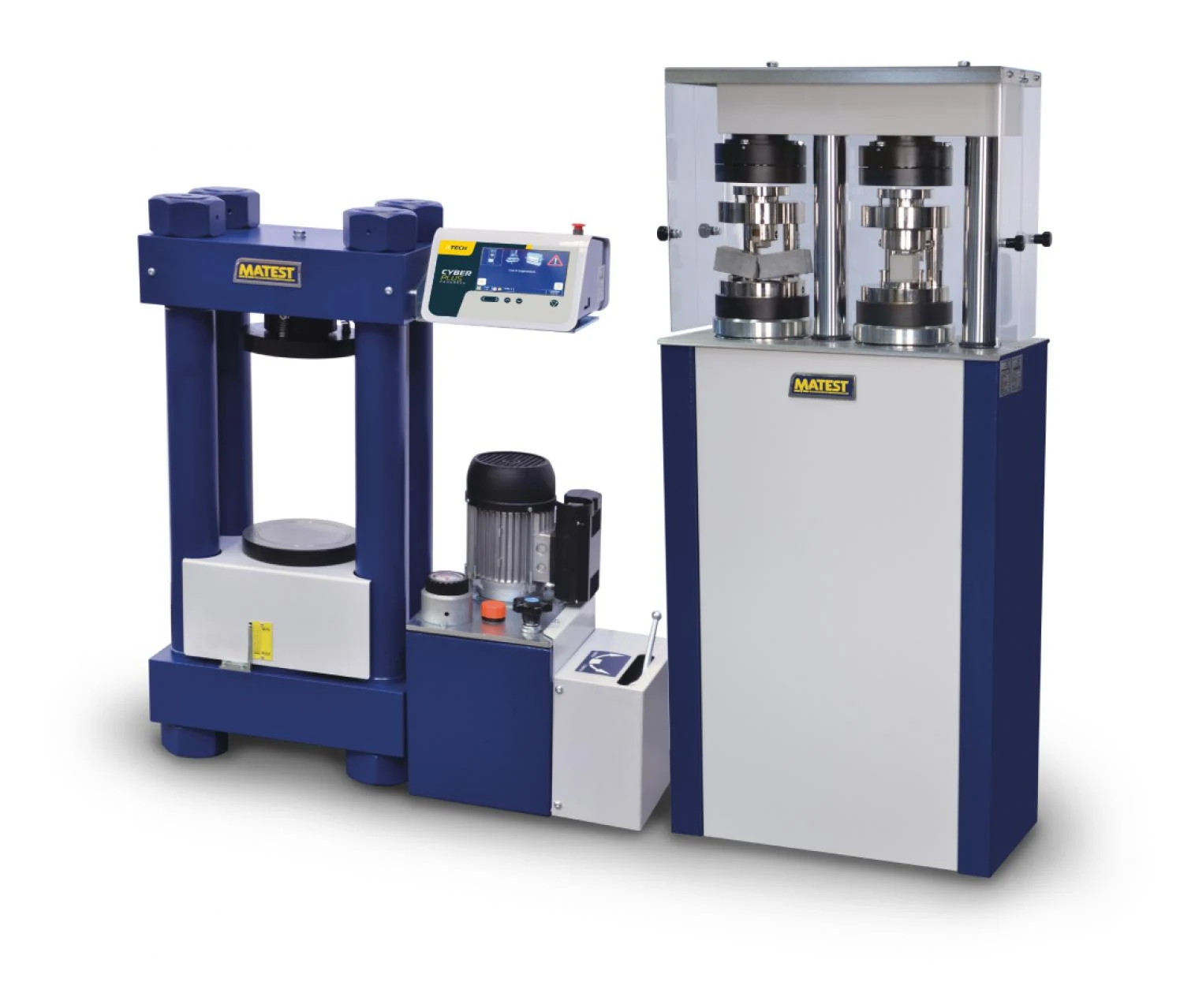 Second additional compression/bending frame on solution samples