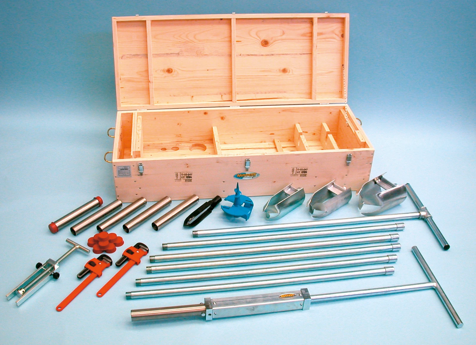 Комплект для разведки и отбора проб